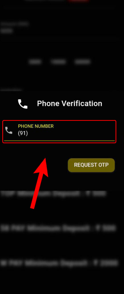 Phone No Submission